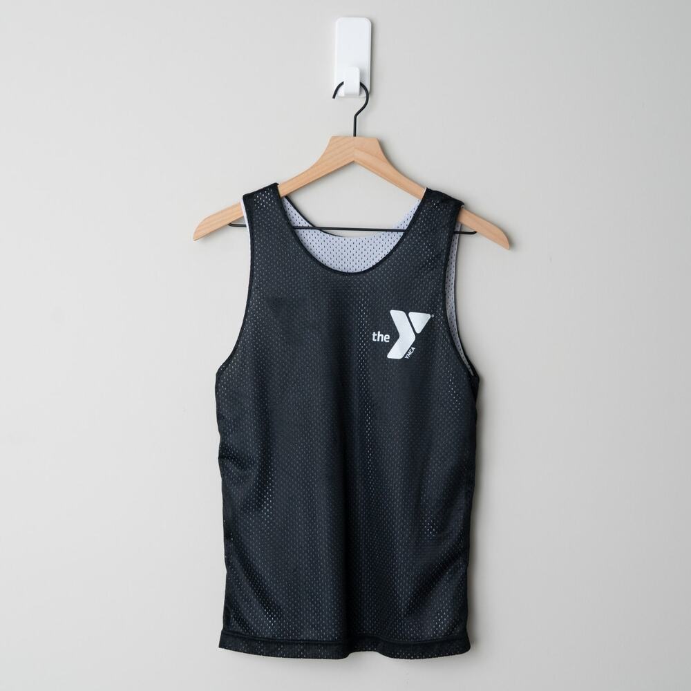 A4 Reversible YMCA Papa Murphy's Athletic Muscle Shirt Tank Basketball Mesh # 2